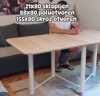 Sklopljivi stol za sve prilike