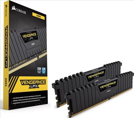 CORSAIR 16GB RAM Vengeance LPX Black DDR4 3200MHz 