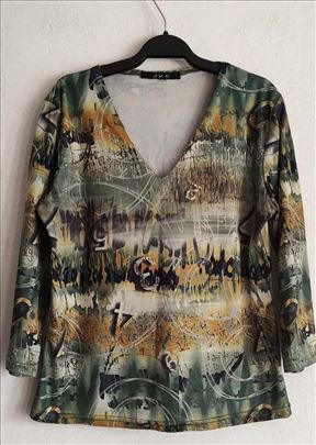 JKL Pariz elastična bluza pastelnih boja vel. S