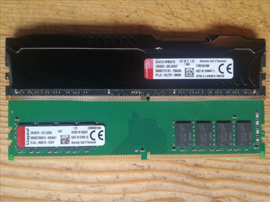 Memorija DDr3, DDR4 za desktop i laptop