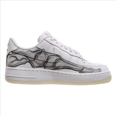 Nike air force 1 skeleton bele 40.5 Hitno