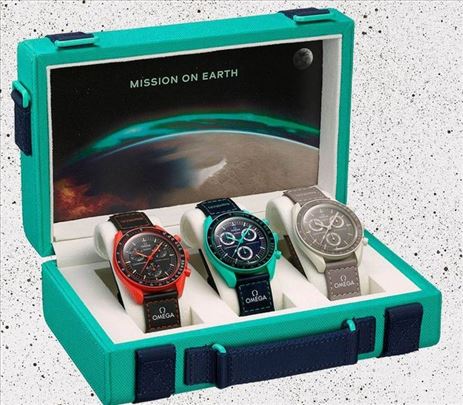 Omega x Swatch Mission to Earth