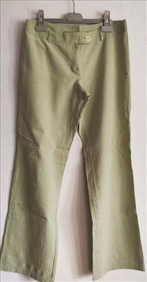 Vintage Laneno pamučne pantalone vel. S/M  