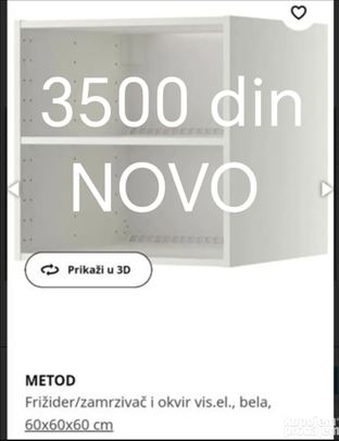 Kuhinjski element NOVO 