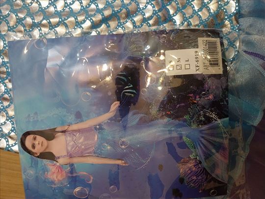 Mala sirena KOSTIM za maskembal