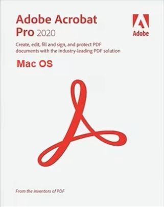 Adobe Acrobat Pro 2020 (MAC) za 2 uređaja