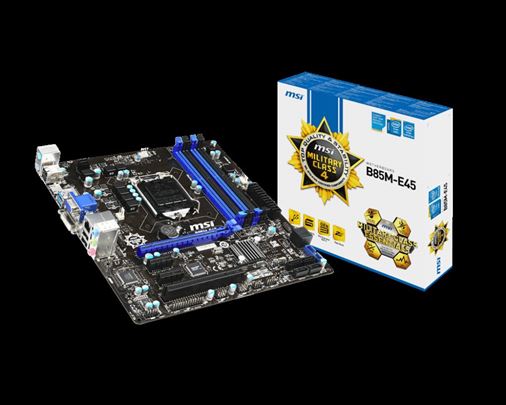 MSI B85-E45/ASROCK B85-DGS Garancija 12 meseci