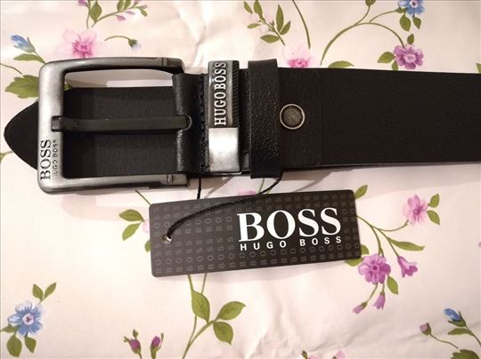 Novi muški kožni markirani kaiš Hugo Boss novo