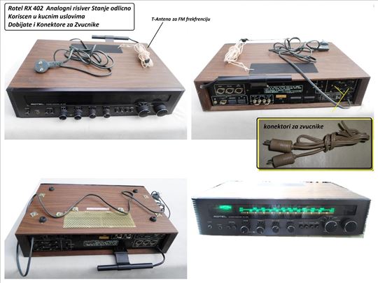 Rotel RX-402 risiver/ostalo
