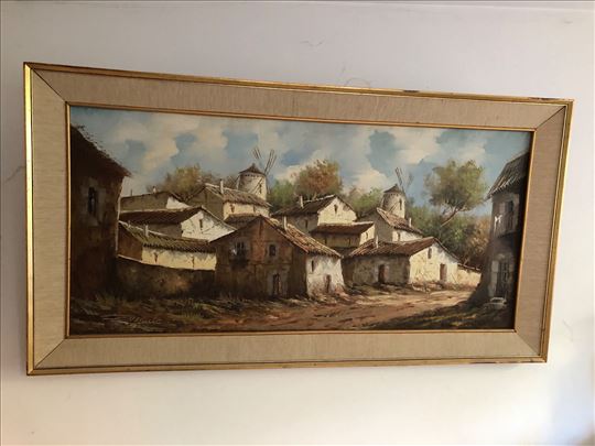 Slika sa predelom iz Španije