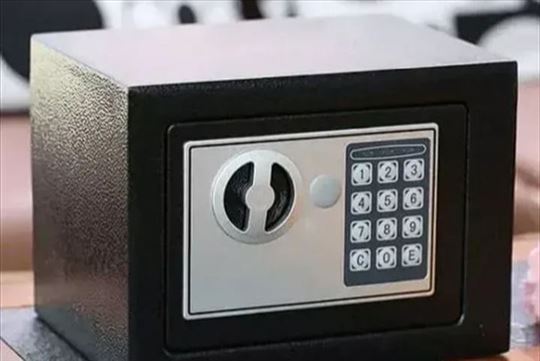 Metalni Sef NOVO Sa Sifrom I Dva Kljuca AKCIJA