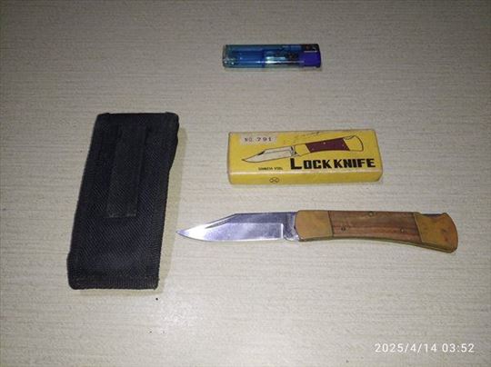 Noz sa bravom lock knife