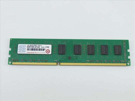 Transcend DDR3 1333MHz 4GB/8GB Garancija 12 meseci
