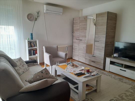 Vidikovac, lep dvosoban, 55m2 sa lodjom,uknjizen 