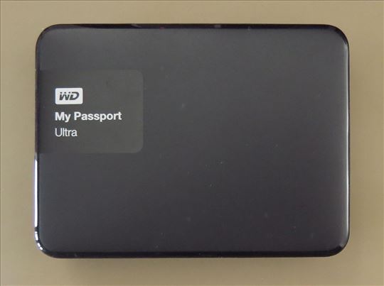 Nov WD My Passport Ultra 2TB Black USB3.0 Portable