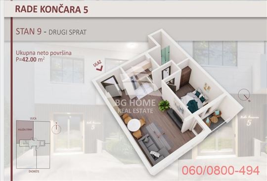 Novogradnja, Lekino brdo, Rade Končara ID#3230