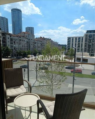 Savski amfiteatar 78m2, II, lux, garaža, novogradn