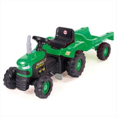 Traktor na pedale Farmer- zeleni 