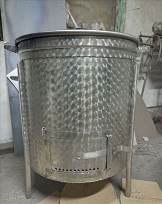 Kazan za mast (ložište od prohroma) 40 - 130l