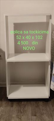 Polica na tockice NOVO