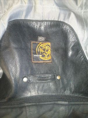 Jakna kozna sa uloskom i kapuljačom soma