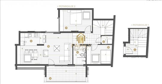Na prodaju dvoiposoban stan u Petrovaradinu, 90m2