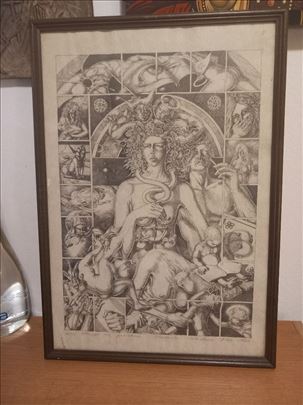 Slika grafika suva igla 