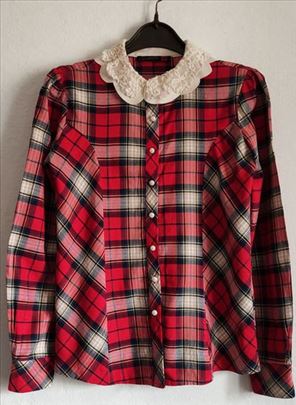 Vintage Koton karo košulje br. 36 