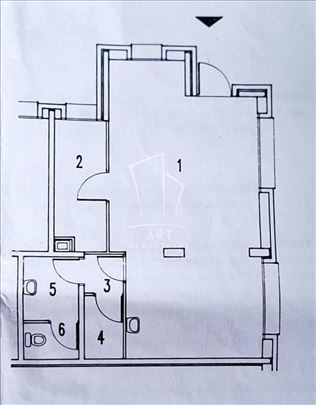 Filmski grad, 50m2, odlična investicija ID#10829