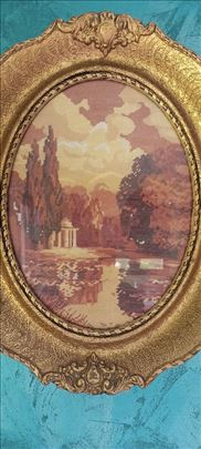 Goblen 50 x 41 Viler, Jesenje jezero