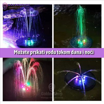 Solarna baštenska fontana