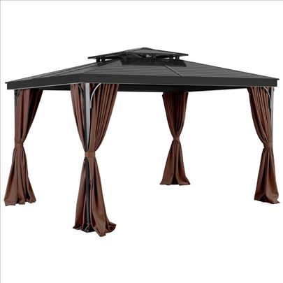 Zavesa za paviljon  281x341x214cm Braon