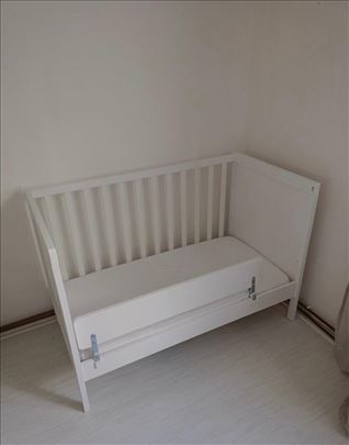 Krevetac za dete drveni IKEA Sundvik