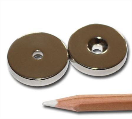 Kružni neodijumski magnet FI 25x5 mm 11,5 kg