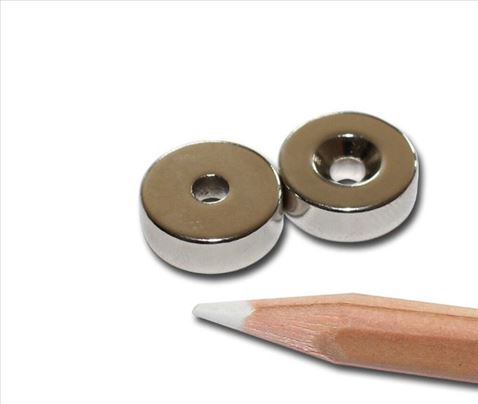 Nemački kružni neodijumski magnet FI 14x5 mm 4,2kg