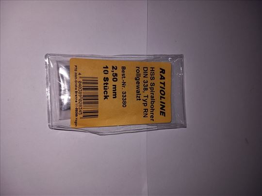 Ratioline burgija za metal fi2,5