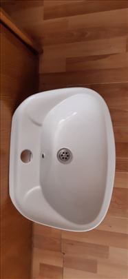 Lavabo 50x40cm raspon rupa 17cm 