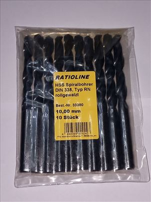 Ratioline burgije za metal fi10