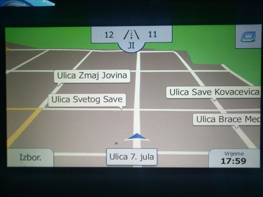  gps 6,2 inča falk - nove mape-auto, kamion komple