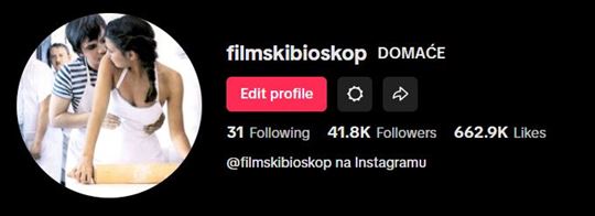 TikTok profil 40k
