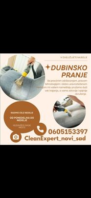 Dubinsko pranje Novi Sad i okolina