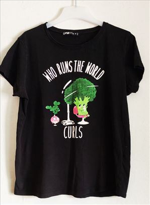 Fishbone pamučna majica vel. S