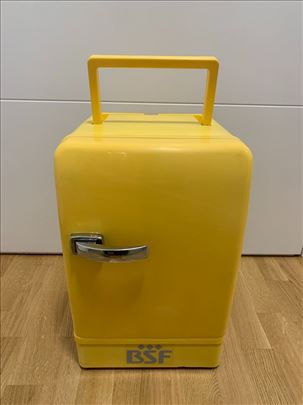 Mini frižider TraXon BSF  zuti 12- 220 v -extra