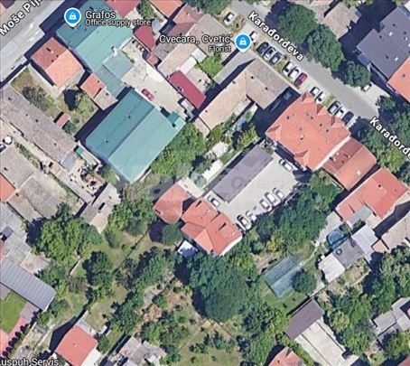Plac u strogom centru Pančeva 10 ari