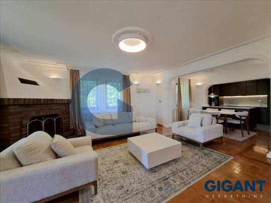 Dedinje, 160m2, namešten, garaža