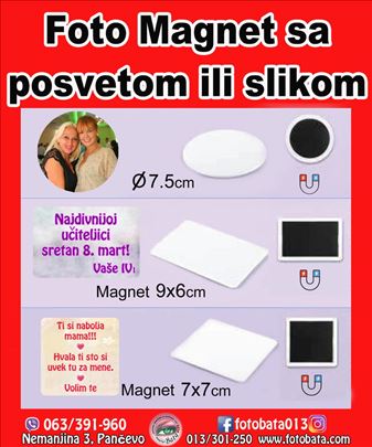 Foto magneti za frižider