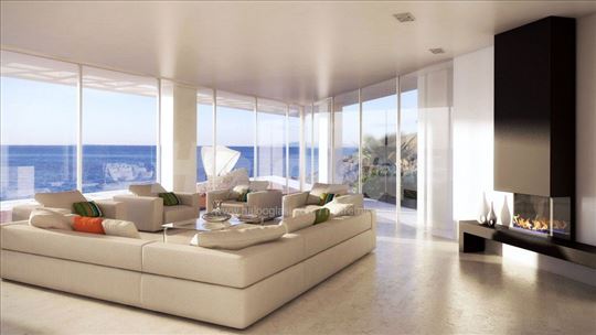 Lux apartman, pogled more, Montenegrina Residence