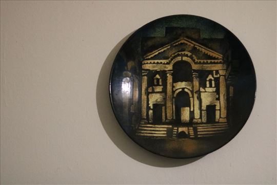 Mesingani Tanjir Split, oslikani metal