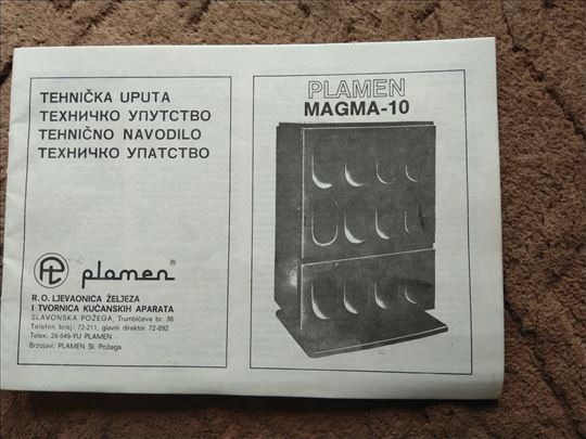 Peć na kruto gorivo MAGMA 10