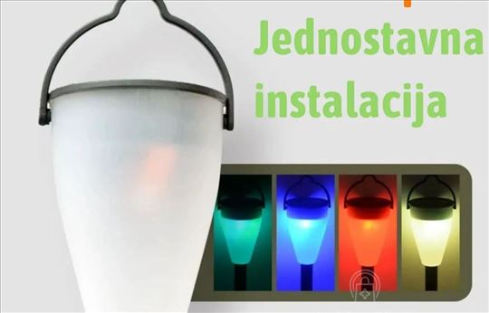 Solarna spoljna svetla, Solarno zidno svetlo，Pejza